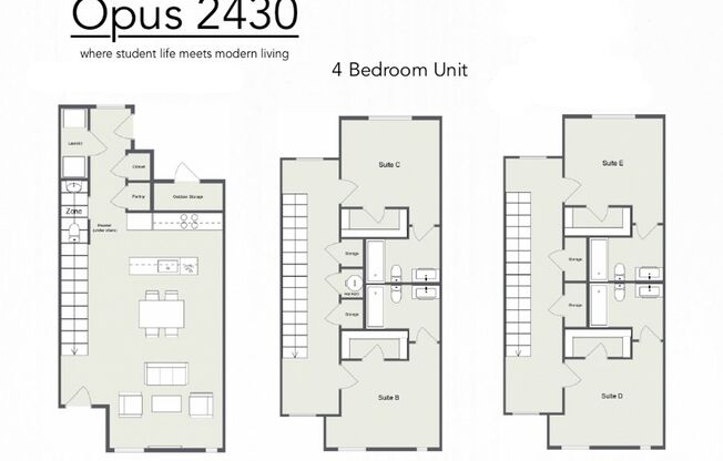 3-, 4- and 5-Bedroom Luxury Townhomes with Top-of-the-Line Amenities!