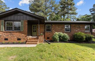 **OFFERING WAIVED APPLICATION FEES** Stunning 4BD, 2BA Raleigh Home with Modern Updates in Prime North Raleigh Location