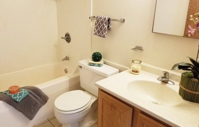 two bedroom two bath bathroom