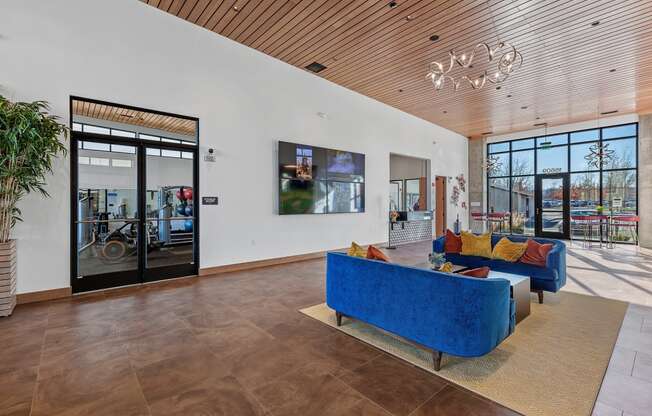 the lobby at the callaway house austin