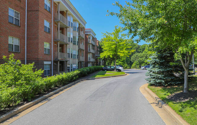 Exterior Road at Cascades Overlook Apts., Owings Mills, MD