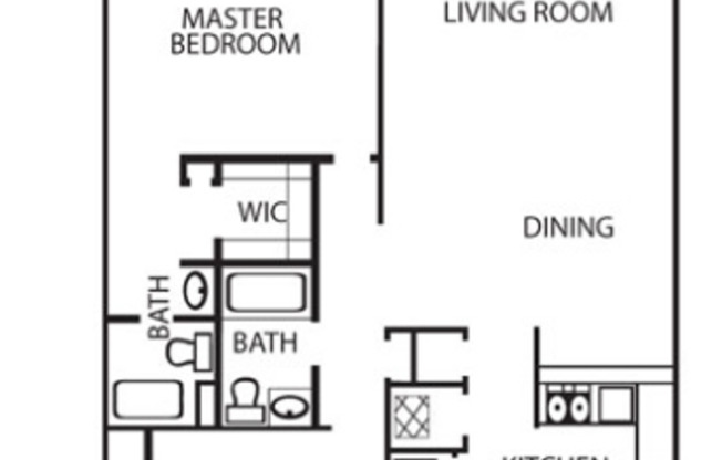 2 beds, 2 baths, 1,150 sqft, $1,100, Unit BFII 11