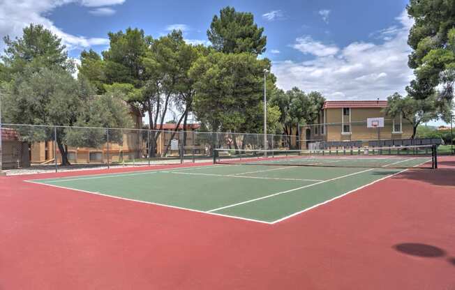 Tennis Court at The View At Catalina Apartments in Tucson, AZ