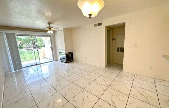 Southwest Las Vegas Condo. 1st Floor. 1 bed. 1 bath. Tiles Throughout.