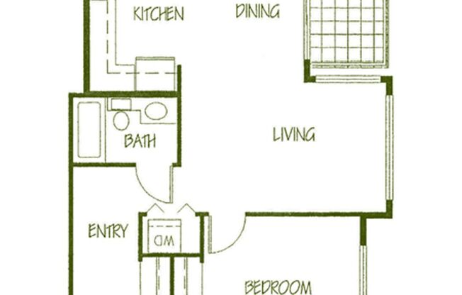 1 bed, 1 bath, 635 sqft, $1,999, Unit 602