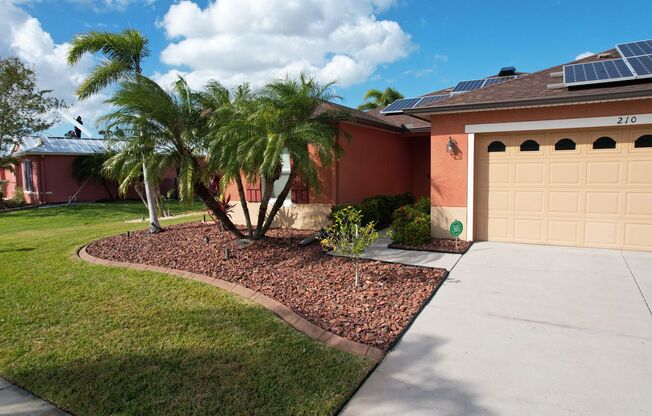 3 Bedroom - 2 Bath - 3 Car Garage - Solar Panels