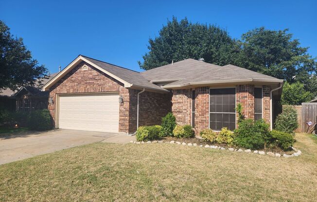 Nice Single Story Home in Keller off Bursey Rd.