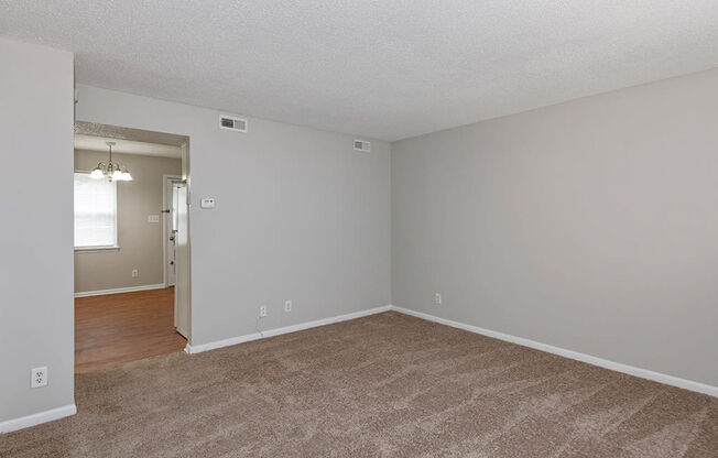 Interior of townhouse for rent in Raleigh NC