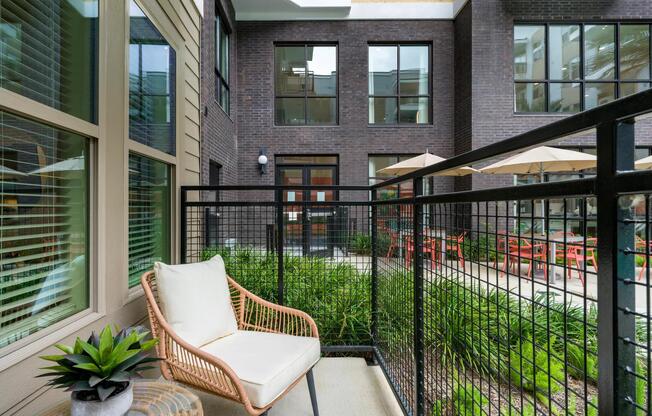 Unwind in your own private oasis at Modera Garden Oaks! Enjoy the luxury of a select apartment home featuring a spacious patio or balcony—perfect for morning coffee or evening sunsets.