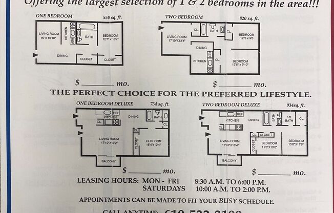 1 bed, 1 bath, 550 sqft, $1,195, Unit H08