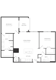2 beds, 2 baths, 1,135 sqft, $2,285