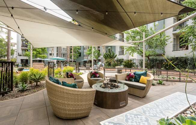 Outdoor Lounge Area