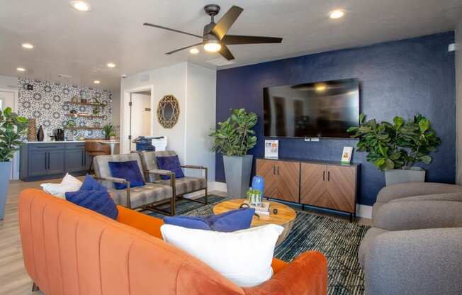 Newly remodeled leasing office at Ascent on Pantano, Tucson, AZ