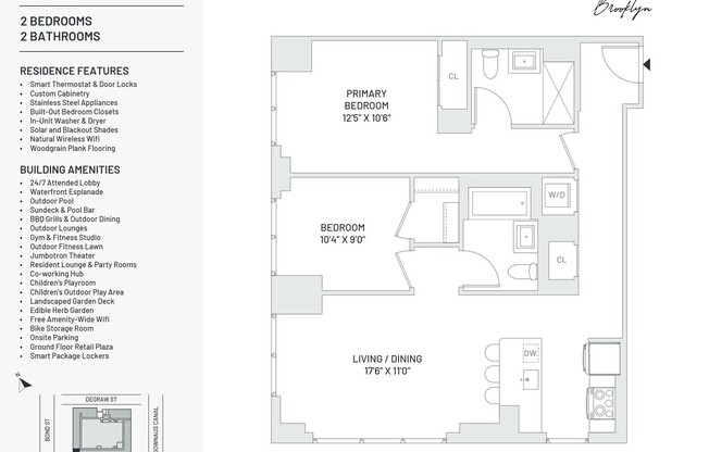 2 beds, 2 baths, $6,995, Unit 221