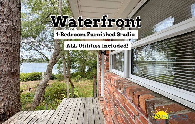 Waterfront mother-in-law suite, all utilities are included!