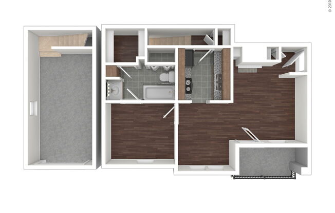 1 bed, 1 bath, 678 sqft, $1,435