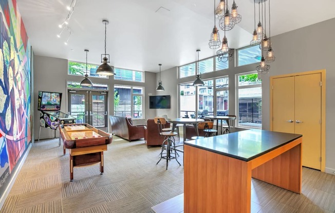 Upgraded Modern Lighting at Mural, Seattle, WA