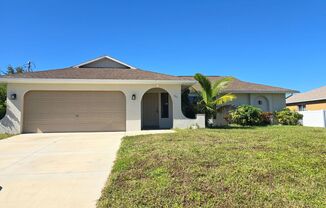Available NOW 3 Bedroom 2 Bath 2 Car garage with Screened in Rear Lanai
