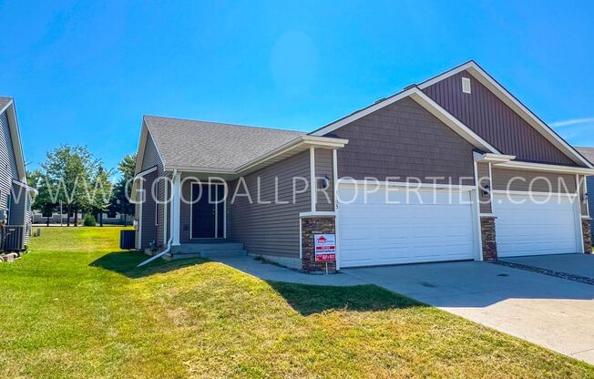 Great Deal in Ankeny! 3 Bedroom 2.5 bath with over 2000 sq ft finished with basement finished in northwest Ankeny