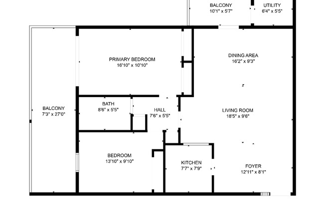 2 beds, 1 bath, 875 sqft, $1,025, Unit 4