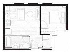 1 bed, 1 bath, 457 sqft, $2,150