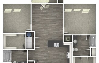 Home - Green Oaks Apartments - Houston, TX