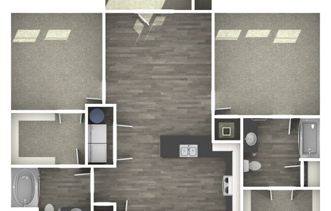 Home - Green Oaks Apartments - Houston, TX
