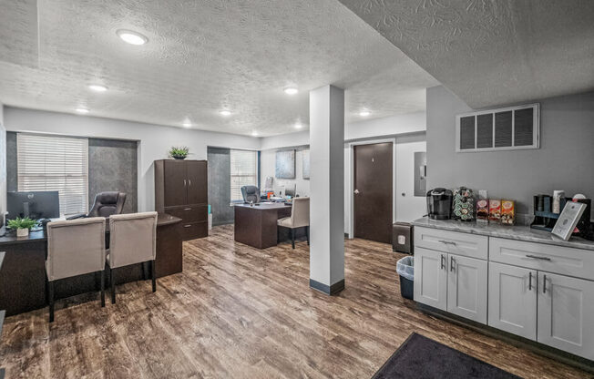 Leasing Office at The Edge at Arlington Apartments