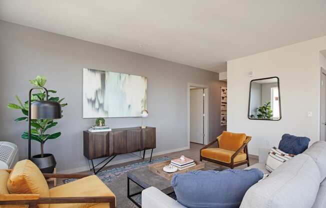 Tempo PDX Model Living Room