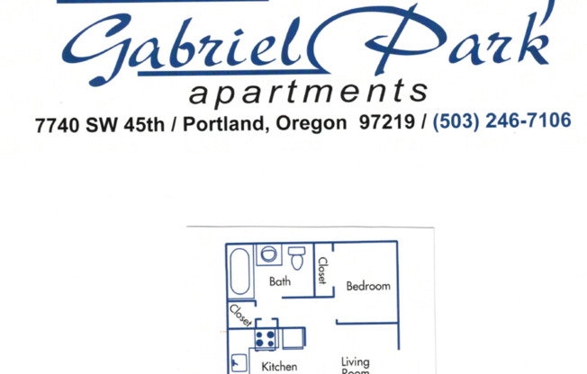 1 bed, 1 bath, 415 sqft, $1,325, Unit 760-55