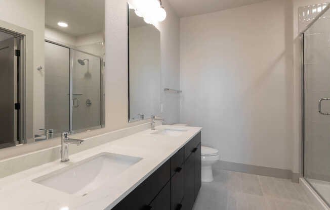 Bathroom with Double Vanity