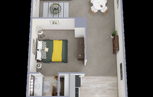 1 bed, 1 bath, 685 sqft, $1,395, Unit 4401