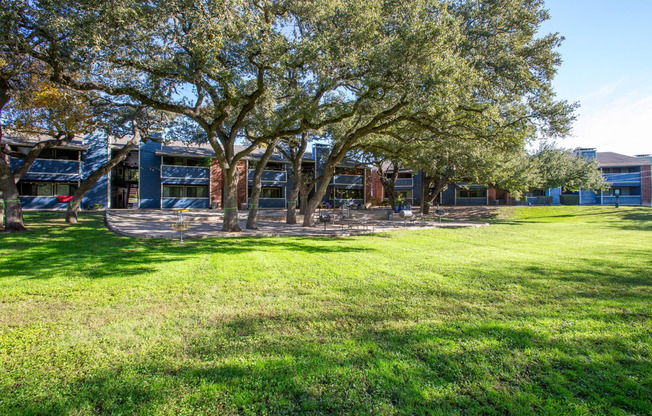 Disc Golf and Grass Area at Stony Creek Apartments in Austin