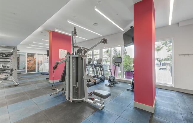 Two Level Fitness Center at Altis Little Havana, Florida, 33135