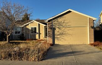 3 Bedroom Fort Collins home for lease!