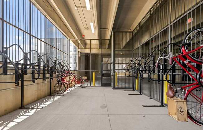 Alton Mill District Apartments in Charlotte, North Carolina Bike Racks
