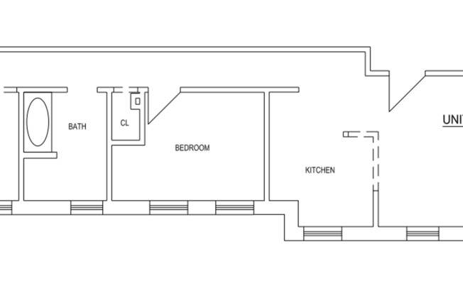 2 beds, 1 bath, 850 sqft, $1,100