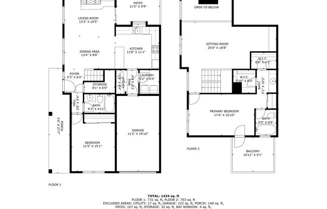 2 beds, 2 baths, $2,300