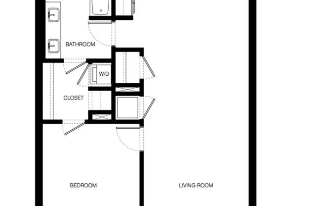 1 bed, 1 bath, 1,074 sqft, $2,850, Unit #304