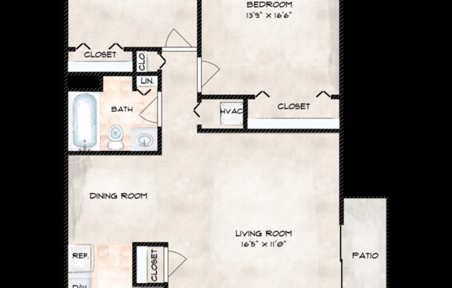 2 beds, 1 bath, 800 sqft, $1,150, Unit 2852 C