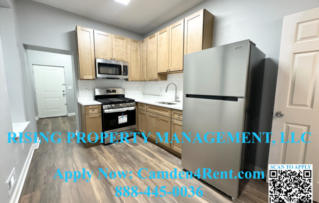 Newly Renovated 3 Bedroom 1.5 Bathroom home on a quiet block in Cooper Plaza, 1 block from the hospital.