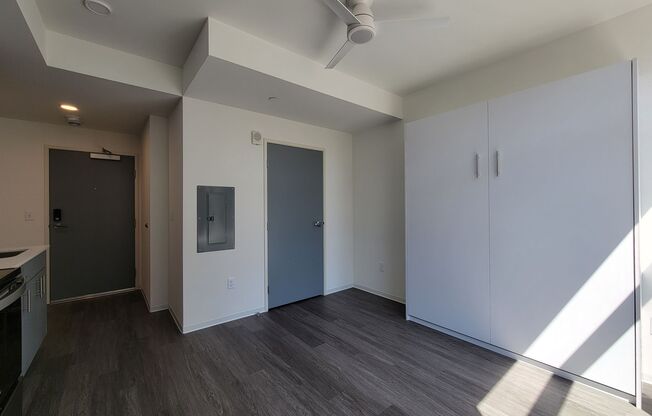 Studio, 1 bath, 238 sqft, $1,390, Unit 505