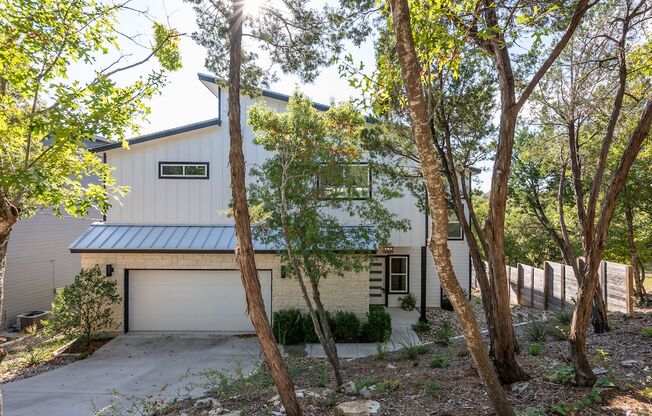 Located in the scenic Apache Shores community with Lake Austin access.