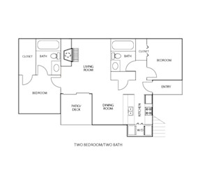 2 beds, 2 baths, 1,050 sqft, $1,535