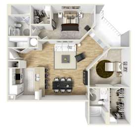 2 beds, 2 baths, 1,162 sqft, $2,428