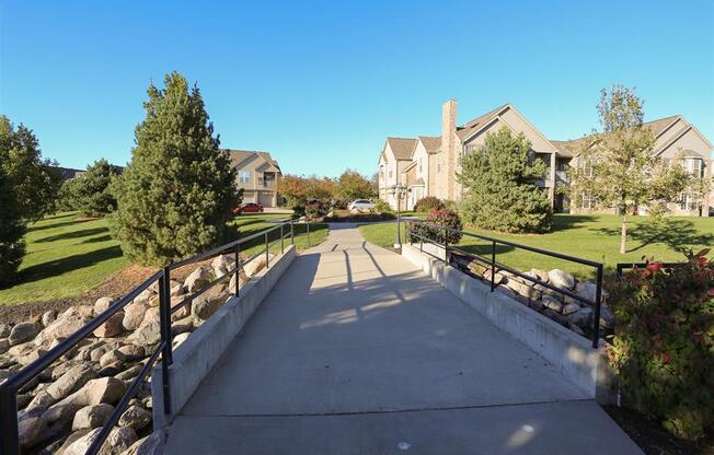 bridge at Stone Ridge Estates in Lincoln Nebraska