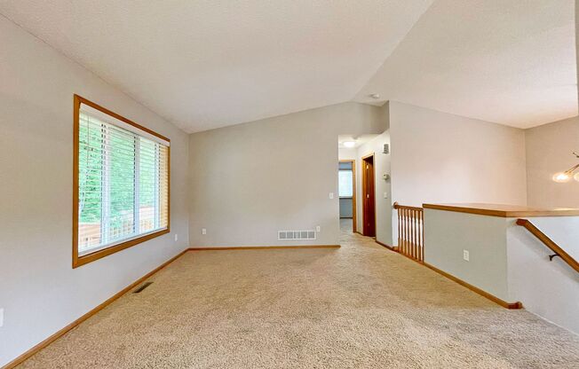 Sparkling Like New 3-Plus Bedroom with Vaulted Ceilings, Deck, 3-Car Garage, Huge Yard!