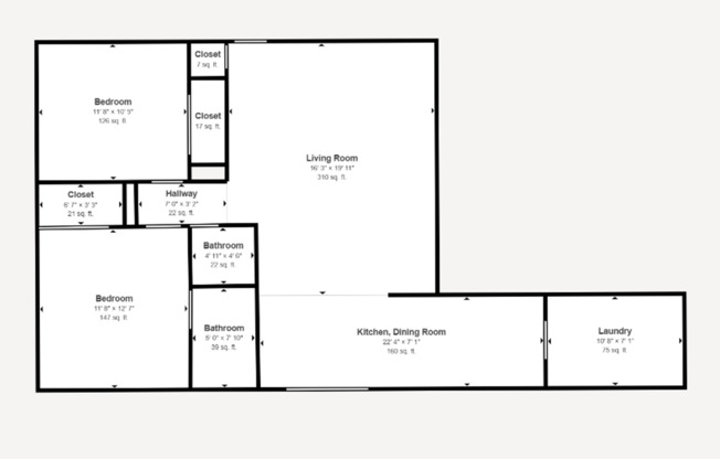 2Bed/1.5Bath House in Arizona City! Ready for Immediate Move-In! -- RV GATE! NO HOA!