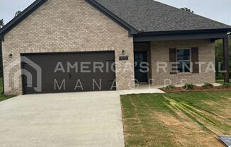 New Construction Home for Rent in Tuscaloosa, AL!!! Sign a 13 month lease by 5/31/24 to receive ONE MONTH free!