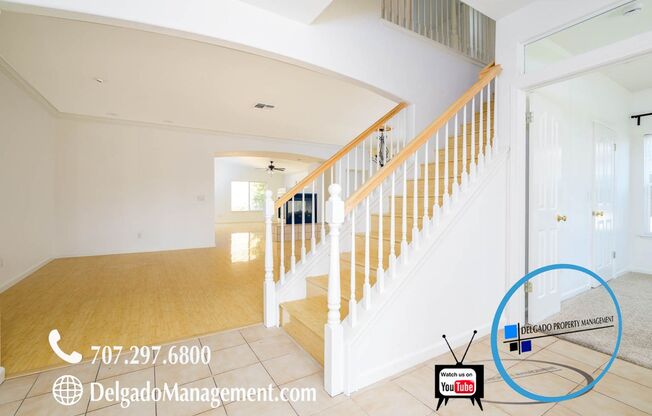 Available Now - Exclusive Vallejo home near Blue Rock Springs golf course
